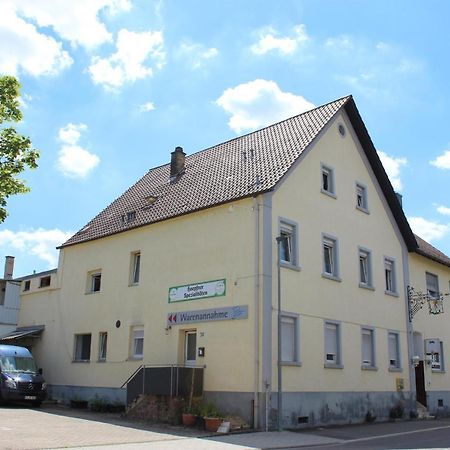 Gasthaus Zum Ritter Karlsdorf-Neuthard Buitenkant foto